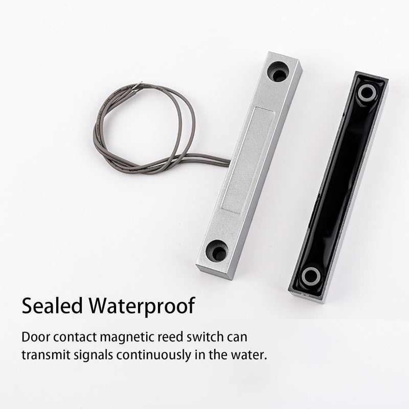 AOAUTO Home Security Wired Rolling Door Contact Magnetic Reed Switch Alarm Sensor Magnetic Switch,NC - Image 4